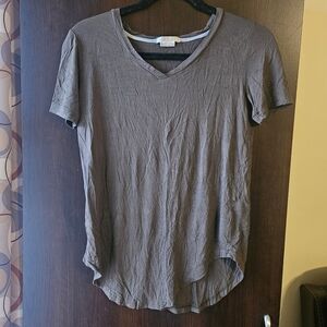Marlow V-Neck Short Sleeve Tee - Black